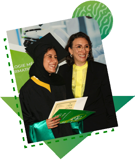 Lauréat de l’eheb le jour des remises des diplômes 