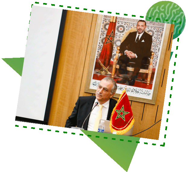Directeur de l'EHEB Dr. M. CHAOUI ROQAI